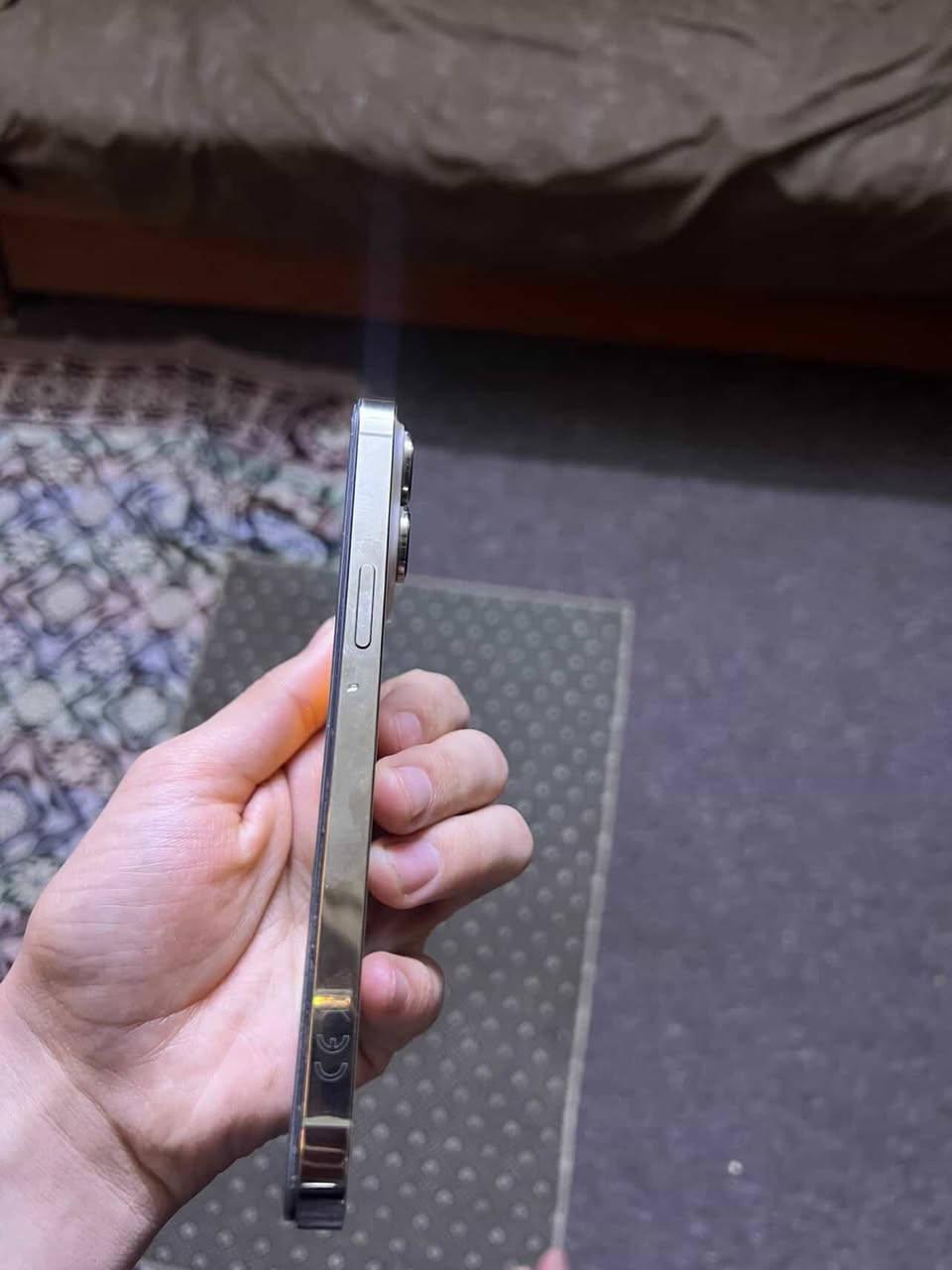 سلام عليكم عندي ايفون 14برو ماكس الجهاز نضيف وحلو الجهاز ذاكرتة ١٢٨ وبطارية٨٥ نموذجm ومبدل شاشه ولباقي مكفول ومكاني بغداد تاجي سبع البور  ولشراي يتصل *********** السعر٥٨٠ وبي مجال بصيط
