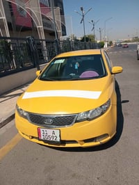 سياره اللبيع كيه فورتي موديل ١٢ سياره بسمي والرقم قبل شهر بدلته مصفره ...