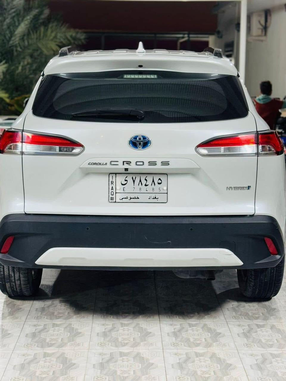 ***********كورولا كروز ساز موديل 2022 رقم بغداد ابيض داخل ماروني هايبرد ماشيه 114 الف صبغ باب خلف السايق 
فول مواصفات فتحة 
مطلوبه الى مصرف الرشيد باقي 10 اشهر وتخلص 
وكاله عامه مطلقه 
السياره بدون اقساط على المشتري .. الاقساط تنقطع الكتروني من صاحب السنويه
