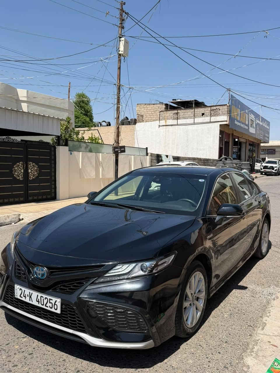 كامري 2023خليجي هايبرد ياباني حادت جملوق خلفي واشويه باب ماشية 90 كيلو متر كير محرك بشرط السعر 173 مكان السيارة زاخو 
***********
