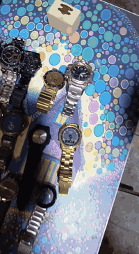 ياالله اللهم صلِّ على محمد وآل محمد ساعات شلعه وحده للبيع مزاد خلي سعر...