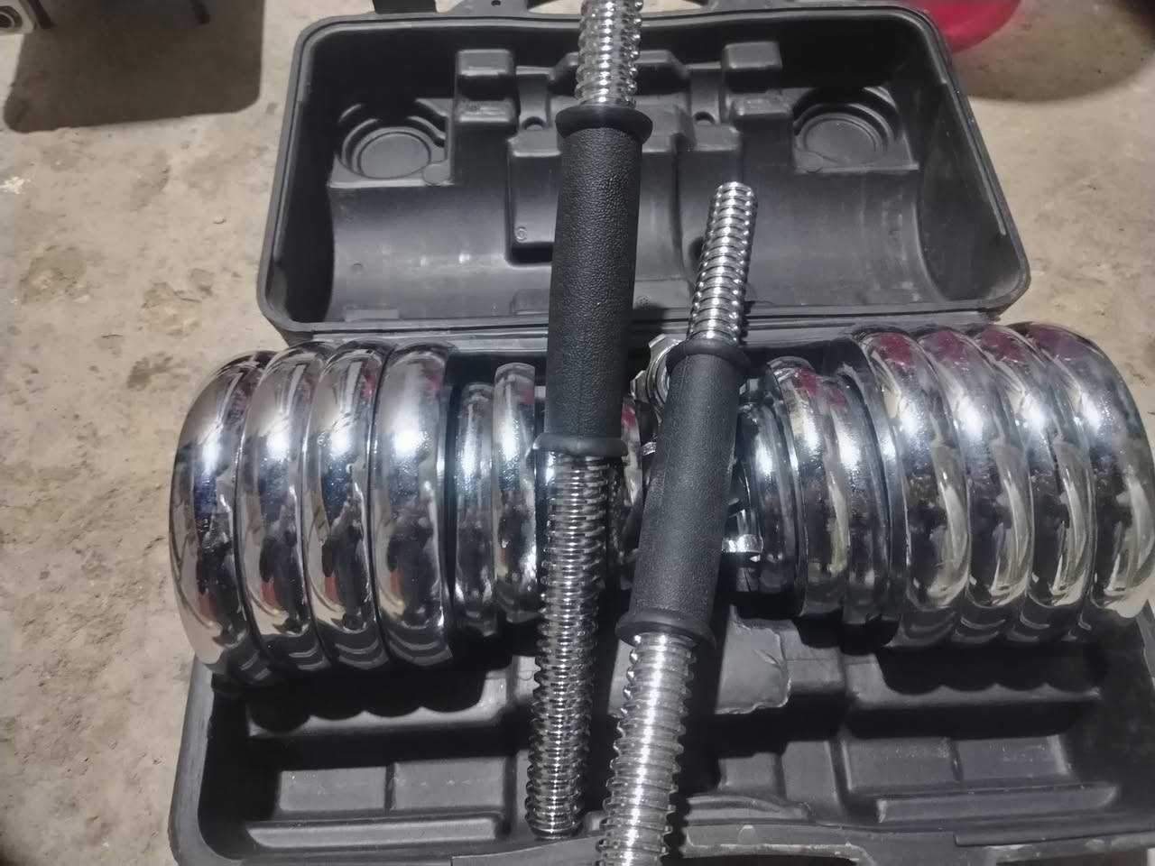 حقيبه وزن 30 كغم مع شفت بار مستقيم مع قفازات 
السعر 85 قفلل


**إذا كنت صاحب هذا الإعلان وتريد حذفه لأي سبب، رجاءا أرسل رسالة إلى الدعم الفني**