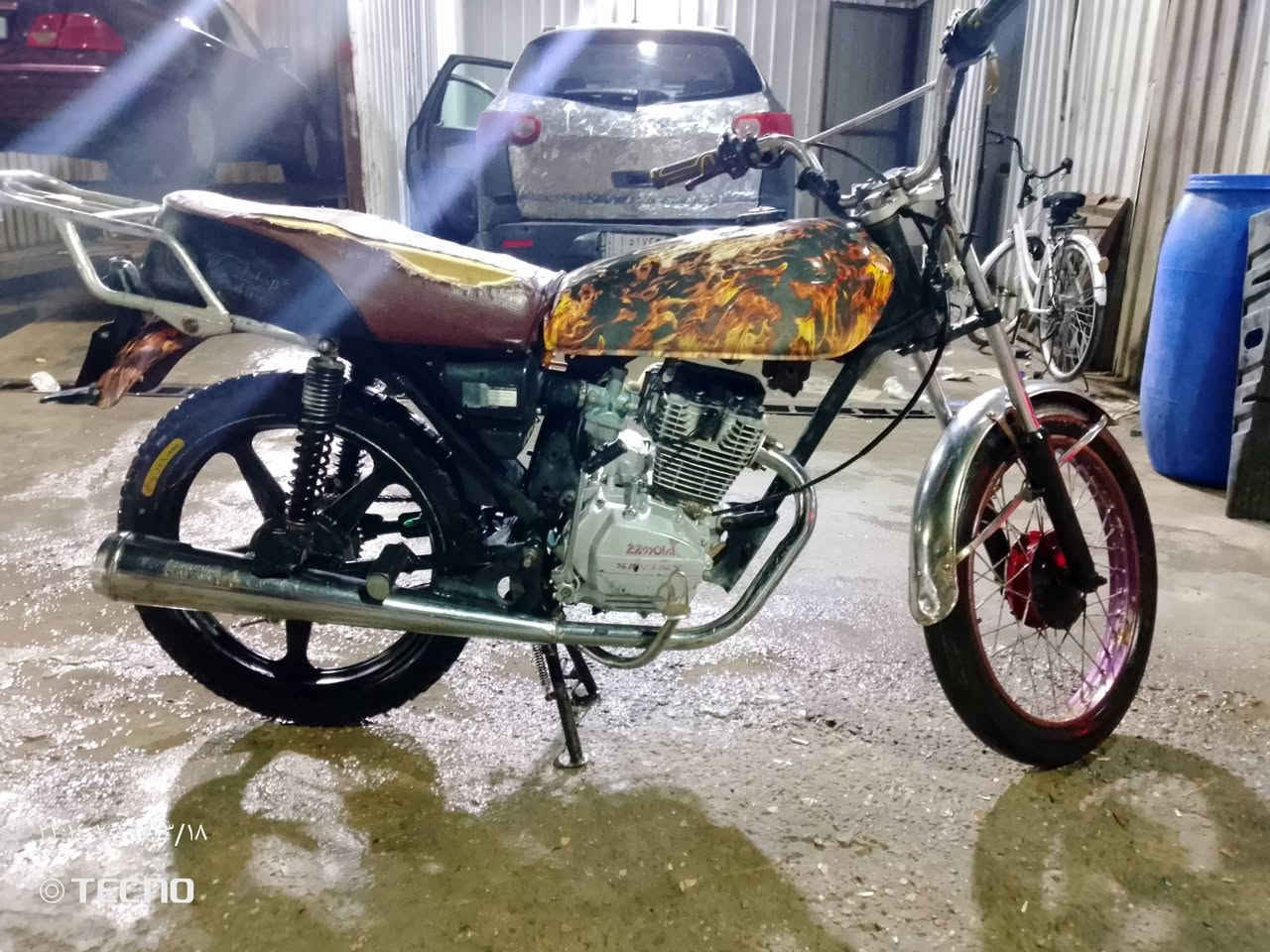 سلام عليكم ايراني 5 كير دراجه تخبل عوزه كشن بس سعر 350 وبيه مجال اوراق مابيه أكفلك حلال او حرام شراي اتصل ***********,,, ***********
