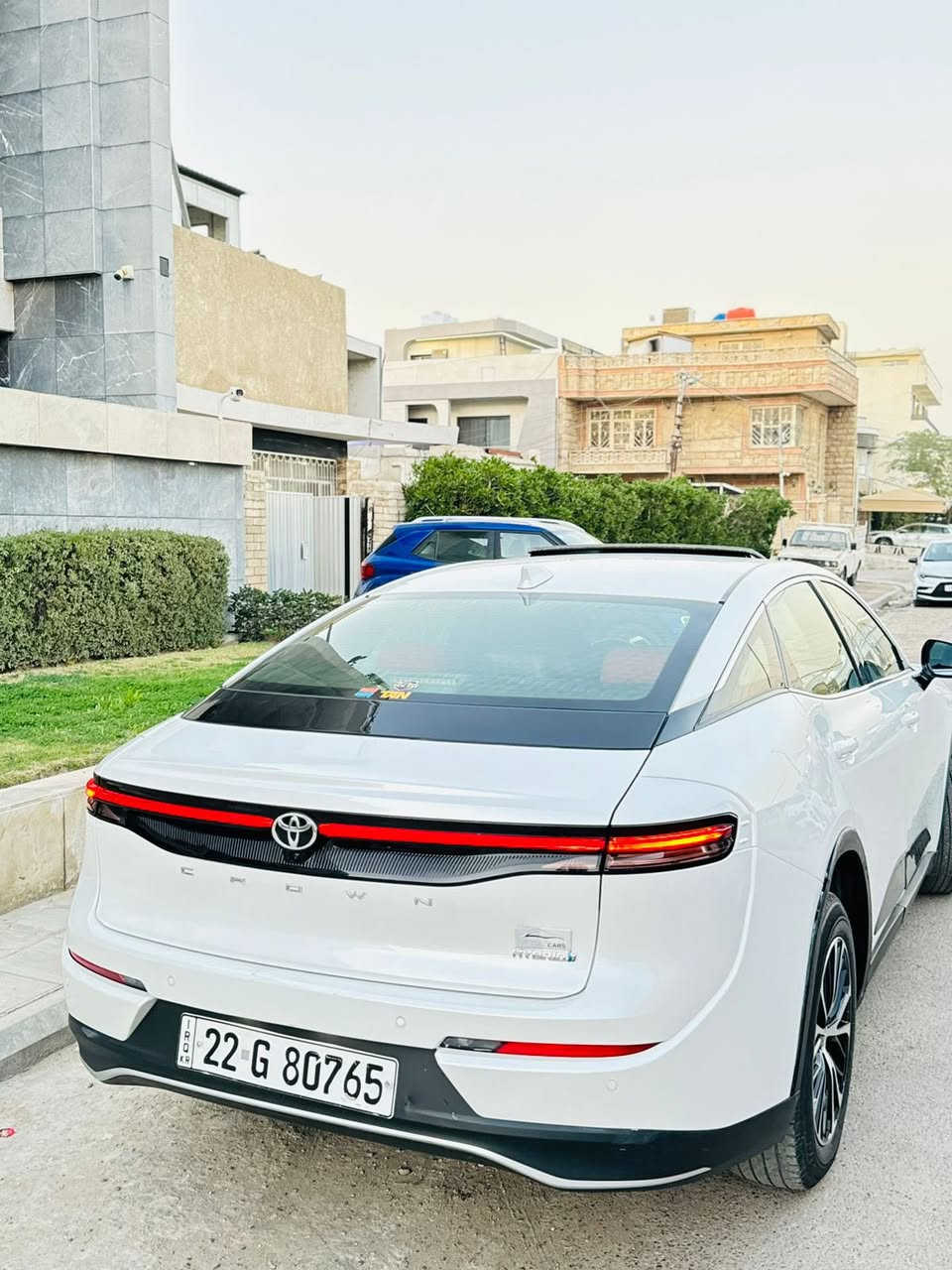 تويوتا كراون وكاله ساز خليجي موديل 2023    بالعراق بهيج لون السيارة فول مواصفات اعلى فئه رقم اربيل  جديده بيها صبغ باب وجاملغ الباقي كفاله عامه 

معروضه 255وبيها مجال 

رقم الهاتف *********** فقط التصال ☎️ 

العداد  اقل من 50 الف
