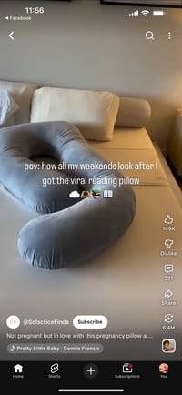 مخدة حمل ورضاعة • مستعملة • توصيل