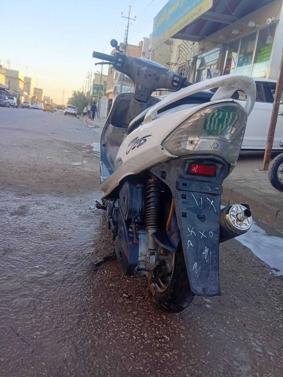 سلام عليكم ورحمه ماكس منغولي محرك 55 دراجه شلعه ومعدله صاروخ شرط تشك الكاع دراجه كلشي شغال ونكره بكل وقت شراي تعال خاص او اتصل مكاني نجف حي الوفاء يم مجسرات الزهراء ***********
