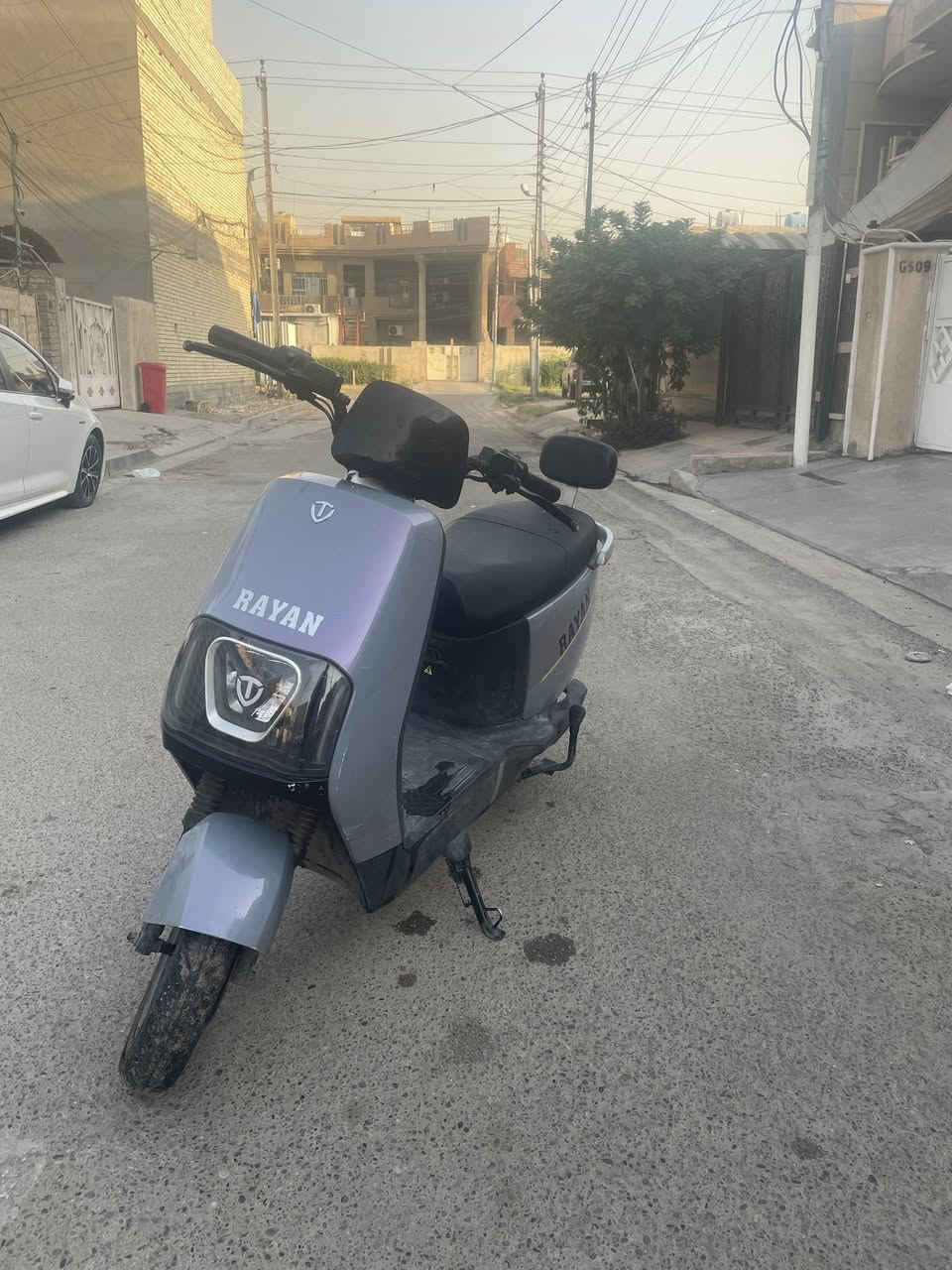 دراجه شحن ريان للبيع
6 بطاريات استعمال قليل 
السعر 650 وبي مجال
وموجوده كافه الملحقات 
للاستفسار واتساب ***********
