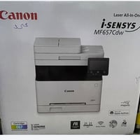 طابعة كانون ملون حديثة MF657Cdw جديدة بالباكيت مامفتوح للاتصال 0771284...