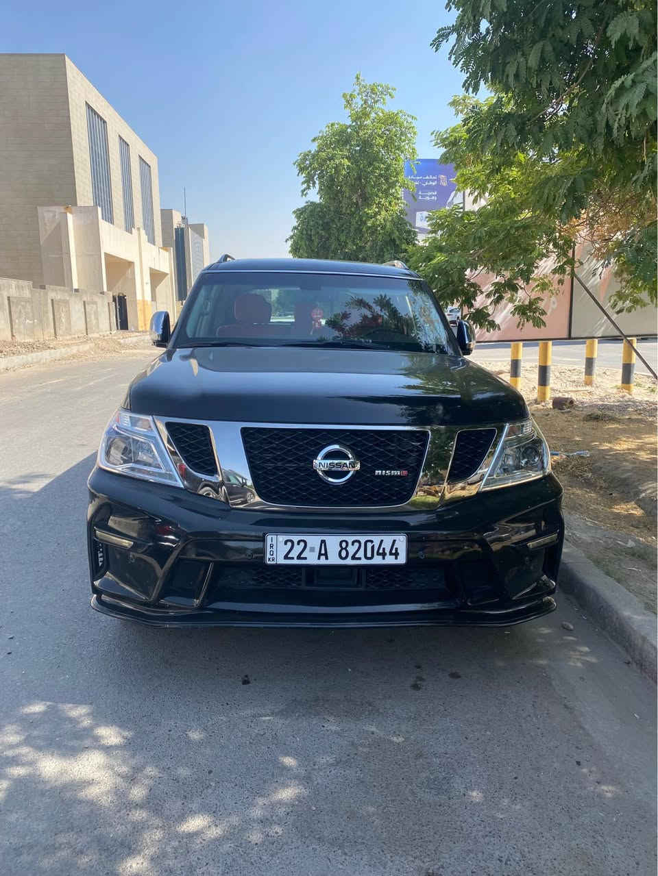 نيسان باترول سيف العرب وارد امريكي (ارمادا)
موديل 2017 محدث نسمو داخل خارج
سلايد
حساسات امامية خلفية
رادار امامي خلفي+كامرات 360درجة
توقف ذاتي امامي خلفي 
رادار تفاعلي
نقطة عمياء
مري شفط وتعتيم ٣ مرايا
مري قلاب عنده الرجوع
بصمة تشغيل 
تشغيل عن بعد
ويل كب حجم 20
كشنات كهرباء امامية
كشنات خلفية كهرباء
ستيرن كهرباء
صندوك شفط كهرباء
كشنات جلد تدفئة
نظام سماعاتBOSE دمام
اشاير بلمري
تبريد مركزي 
تبريد منفصل تحكم بلجهتين الامامية
كشنات خزن
مكينة الجبيرة 400حصان
8 سلندر 5600 
السيارة عليها ادامة كاملة وبدون نقص برغي 

السياره بدون ايرباك ودواخل نهائيا 
صور الحادث بالمنشور 
كير و محرك مكفول برغي ما مفتوح

العنوان بغداد البنوك 
*********** بغداد, العراق

