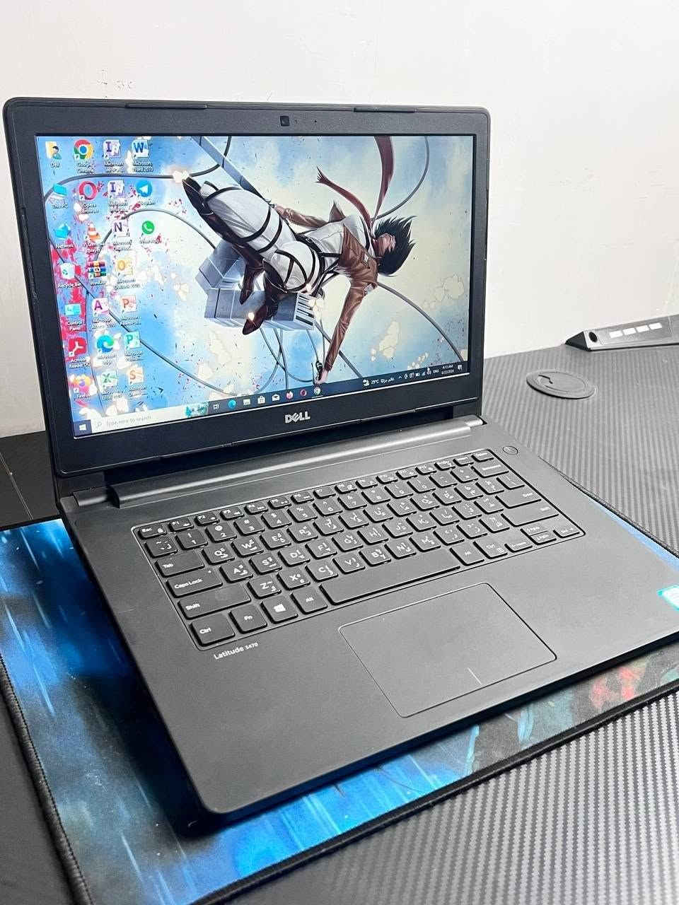 🔥 إذا تريد لابتوب عملي وسريع وما يرهق ميزانيتك... هذا هو اختيارك! 🔥
💻 Dell Latitude 3470 ✔️ 
⚡ المواصفات: ✅ Core i5-6200U ✅ NVIDIA GeForce 920M 2GB خارجي ✅ Intel HD Graphics 520 ✅ RAM 8GB ✅ SSD 256GB (إقلاع وتشغيل سريع) ✅ شاشة 14.1 HD+
🎯 مناسب للدراسة، الدوام، المحاضرات، الأوفيس، التصفح، وحتى الألعاب الخفيفة والتصميم البسيط.
🎁 ومو بس هيچ... تحصل ويّاه مجاناً: 🎁 ماوس RGB 🎁 Mouse Pad 🎁 حقيبة لابتوب 🎁 شاحنة أصلية

🛡️ ضمان 10 أيام على أي خلل فني حتى تشتري وأنت مرتاح.

🚚 توصيل إلى جميع محافظات العراق.

💰 السعر فقط: 260,000 دينار

📞 للحجز والاستفسار: ***********

⏳ إذا عجبك الجهاز لا تأجل، الأجهزة النظيفة بهالسعر ما تبقى هواية. راسل أو اتصل الآن واحجز جهازك قبل نفاد الكمية. 🔥
