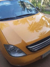 تايبا للبيع موديل ١٨ سياره كلش،حلوه  بيه بارد بالجنطه والمحرك بيه بخار...