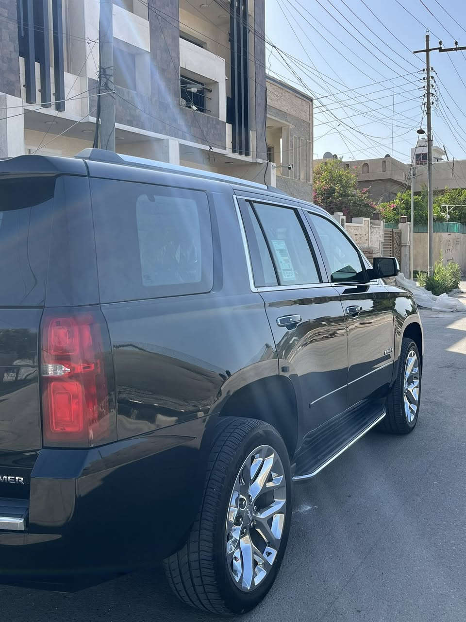 السلام عليكم للبيع (تاهو بريمير ٢٠٢٠كفاله وكاله المنصور
رقم بغداد باسمي تحويل مباشر 

ماشيه ١٠٣ الف حقيقي 
فول مواصفات 
تخم تاير برجستون 
بدون اي نفقص 
مواصفات لبريمير معروفه 

***********
***********

مكاني بغداد حي الاعلام
