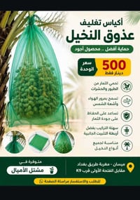 أكياس عذوق النخل • كمية محدودة • توصيل لجميع المحافظات
