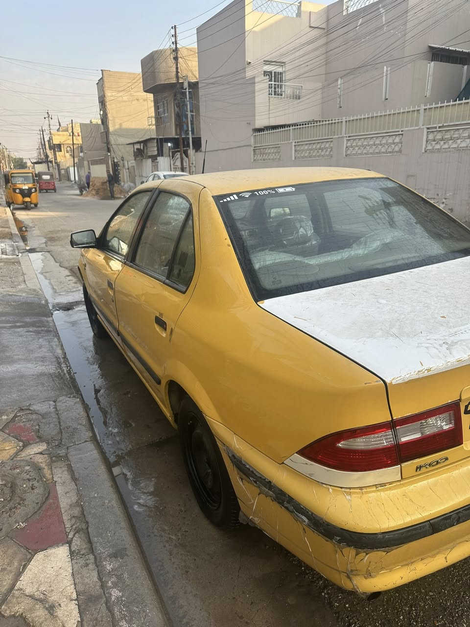 سمند ٢٠١٢ بس أصل ١٣ سياره مكفوله لا ضربه ًلا صبغ بأسمي رقم بغداد لايت منضومه زنون كاميرا خلفيه  تبريد شغال كير مكينه صدر تايرات كله جديد السعر ٤٤ للاستفسار الاتصال ***********
