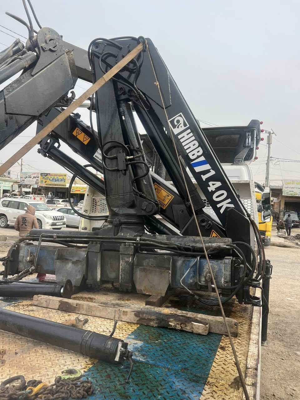 للبيع جهاز كرين هياب حجم 140سلايتين رجلين دبل طكه 6 طن مكان جهاز الفلوجه ***********
***********
