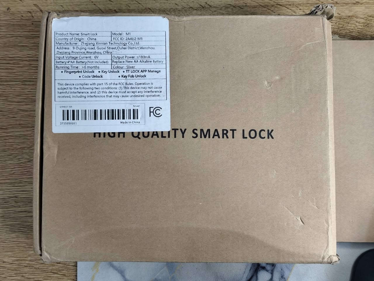 قفل باب سمارت تقدر تفتح الباب بـ (بصمة الإصبع، الرمز السري، البطاقة الذكية، أو عن طريق الموبايل)
يفيدك للبيت أو المكتب، وتكدر من موبايلك تنطي رمز مؤقت للخطار وتعرف منو دخل وطلع بالتوقيت. أمان، راحة، وشكل فخم يلوگ لبابك


**إذا كنت صاحب هذا الإعلان وتريد حذفه لأي سبب، رجاءا أرسل رسالة إلى الدعم الفني**