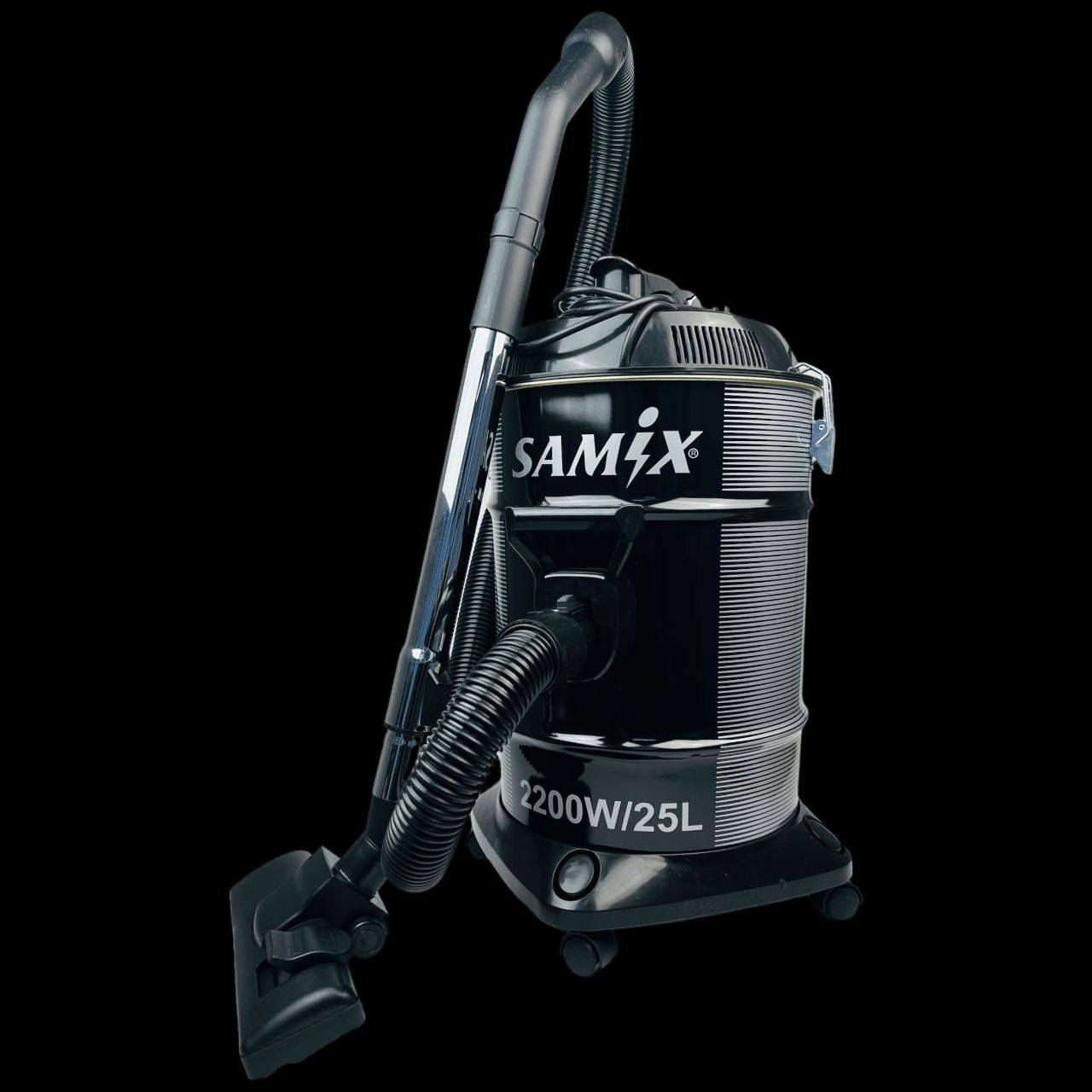 #مكنسة كهربائية 25 لتر ماركة SAMIX

الميزات:✅

#خزان من المعدن بسعة 25 لتر

#مكنسة و منفاخ قوي لتنظيف الغبار

#أربع عجلات لقوة الثبات وسهولة الحركة

فلتر داخلي للغبار

#نظام عالي الكفاءة ذو سرعة ثابتة✅

#مقبض للحمل و خزن سلك الكهرباء✅

4 رؤوس: لتنظيف الأرضيات, الكاربت, البردات والأثاث

زر تشغيل  إطفاء

#خرطوم سحب الغبار قابل للتعديل بطول: 190 سم☝️

#ضمان لمدة سنة من تاريخ الشراء✅

#سلك كهرباء بطول: 4 متر

#الطاقة: 2200 واط

أبعاد الجهاز: 53  29  29 سم

#أبعاد الغلاف 31  33  43 سم

رقم الموديل: SVC-2200

#المنشأ: الصين✅

#السعر 60 الف 
#للحجز_او_الاستفسار_مراسلتنا_دايركت📩 
#متوفر_توصيل_لكافه_محافضات_العراق🚚
#كلشي_جديد_بجديد_


**إذا كنت صاحب هذا الإعلان وتريد حذفه لأي سبب، رجاءا أرسل رسالة إلى الدعم الفني**