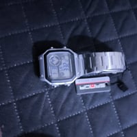 ساعة SAMDA • ستانلس ستيل • شبيه كاسيو