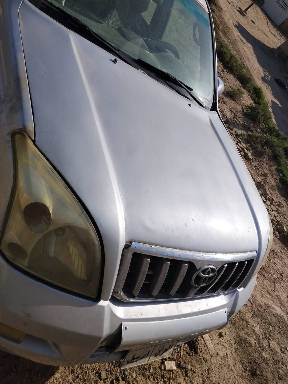 سلام عليكم برادو موديل 2004محرك وكير كفاله 6سلندر سياره مصبوغه عام اثر جراد رقم  عندي وكاله بيها سنويه صاقطه تبريد شغال العنوان بابل فضاء القاسم السعر 110وبيها مجال رحمه الله والديكم الي ميعجبه السعر لا يتصل ***********
