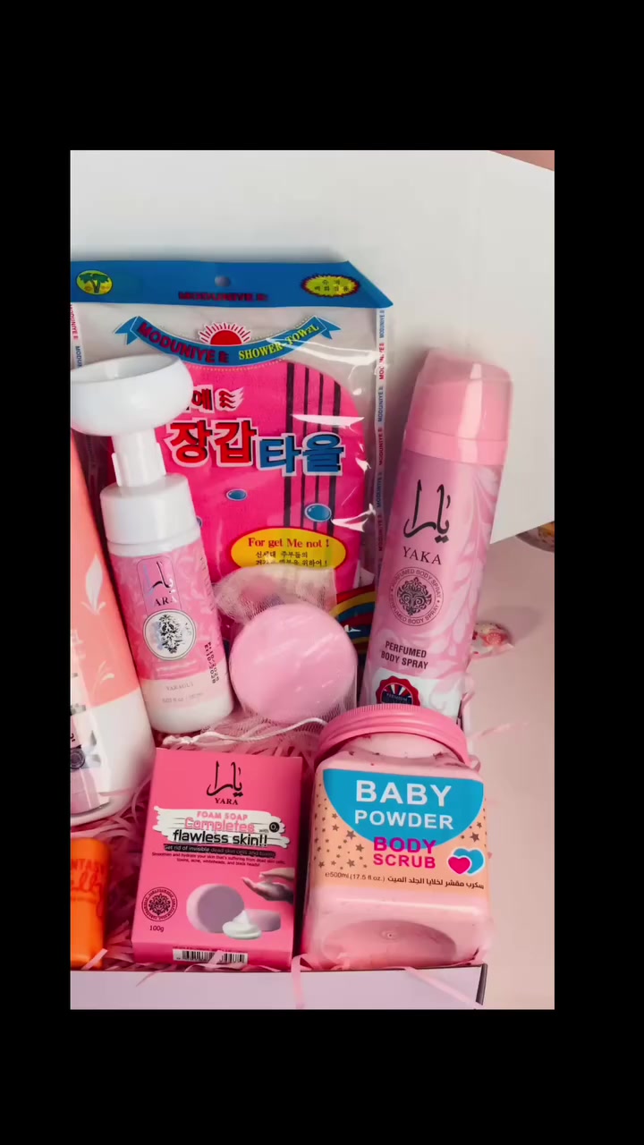 ✨ بوكس عناية وردي متكامل ✨
دلّلي روحچ من أول غسلة لآخر لمسة 💖
🌸 شاور جل يارا – نعومة ورائحة أنثوية
🌸 فوم غسول
🌸 سبراي جسم معطر
🌸 صابونة يارا
🌸 سكراب جسم بودرة الأطفال
🌸 بوف + ليفة
🌸 منتجات إضافية للعناية اليومية
💗 رائحة ثابتة
💗 نعومة من أول استخدام
💗 مناسب لكل أنواع البشرة
🎀 البوكس مثالي للاستعمال الشخصي أو كهدية

#اكسبلور #explore #الاصلي


**إذا كنت صاحب هذا الإعلان وتريد حذفه لأي سبب، رجاءا أرسل رسالة إلى الدعم الفني**