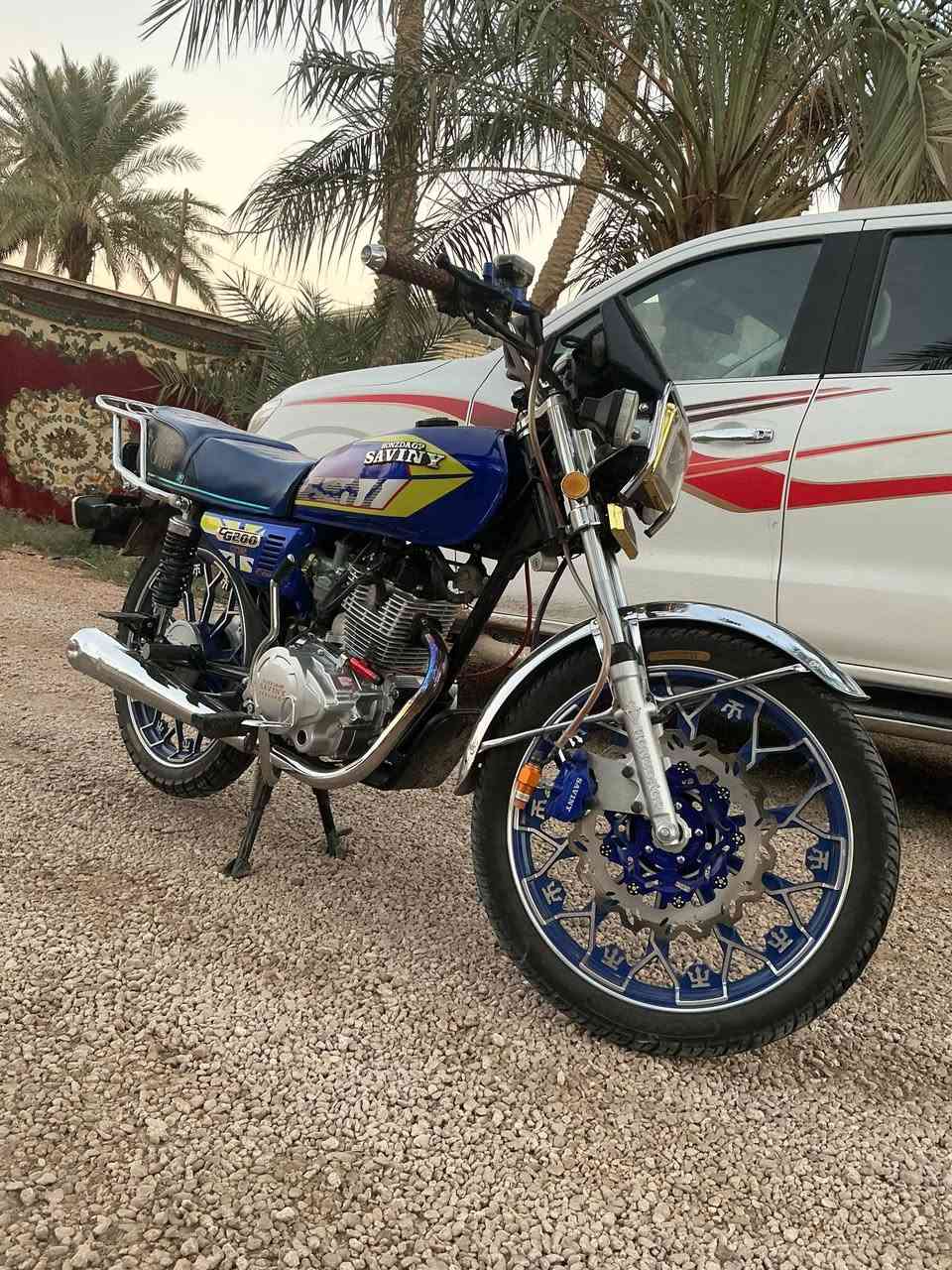 السلام عليكم
سيڤان هونزدا للبيع 
موديل 25
محرك 200cc
أوراق اصولي 
كهربائيات كله شغالة عدا الاشارة الخلفية متشتغل والبصمة مال تشغيل 
سعر،٧٥٠ 
عنوان كفل. رارنجية
***********
