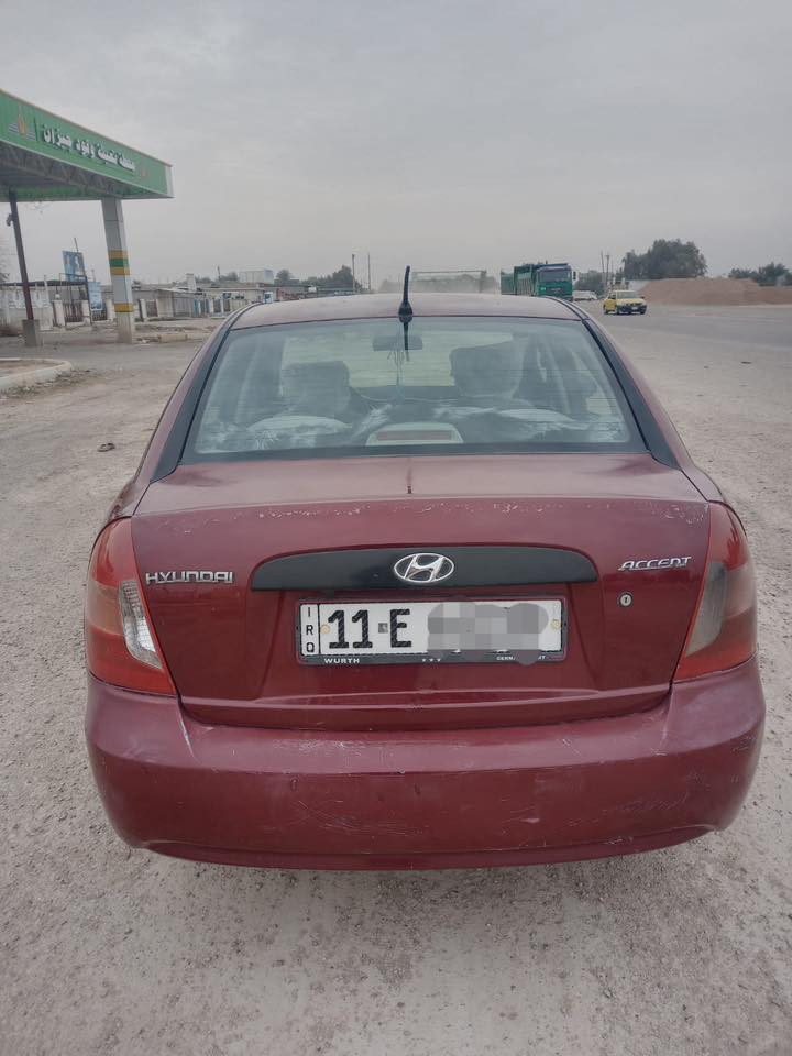 أكسنت خليجي موديل 2008 لون ماروني محرك وكير جديدوتبريد ثلج مكينة 1600 دوش المرغوب ماشيه 249
السنوية لنهاية 27 وهزة بعدهه ما منتهيه 
كاميرا وشاشة  رقم بغداد وبأسمي 
السيارة بيهه جراد مثل ما واضح بالصور
السعر75$ وبيهه مجال
للأتصال على الرقم أو واتس ***********
