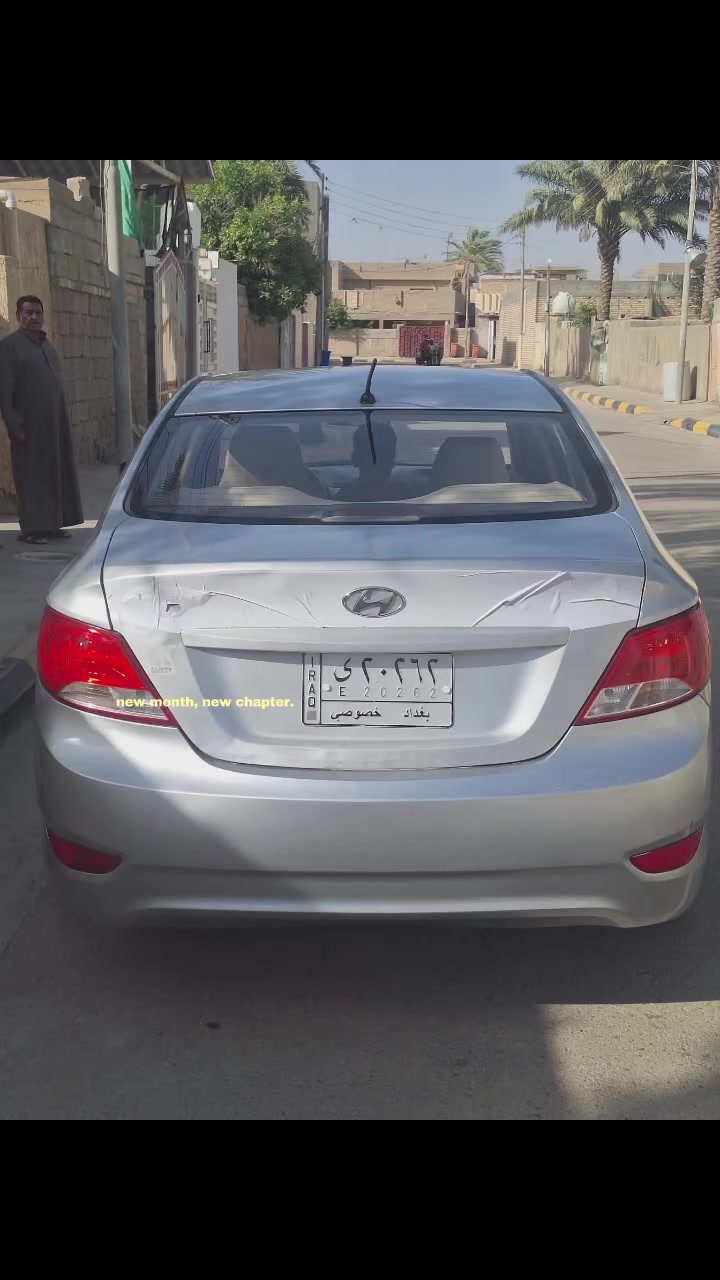 البيع او مراوس اكسنت موديل ١٦ رقم بغداد نكليزي مشروع وطني تحويل ثاني يوم سنويه٢٩ مكينه وكير جديد تخم تاير كهرباياته كلها شغاله كامره تبريد تدفئه كلها شغاله  لاستفسار اكثر على رقم ***********€***********

