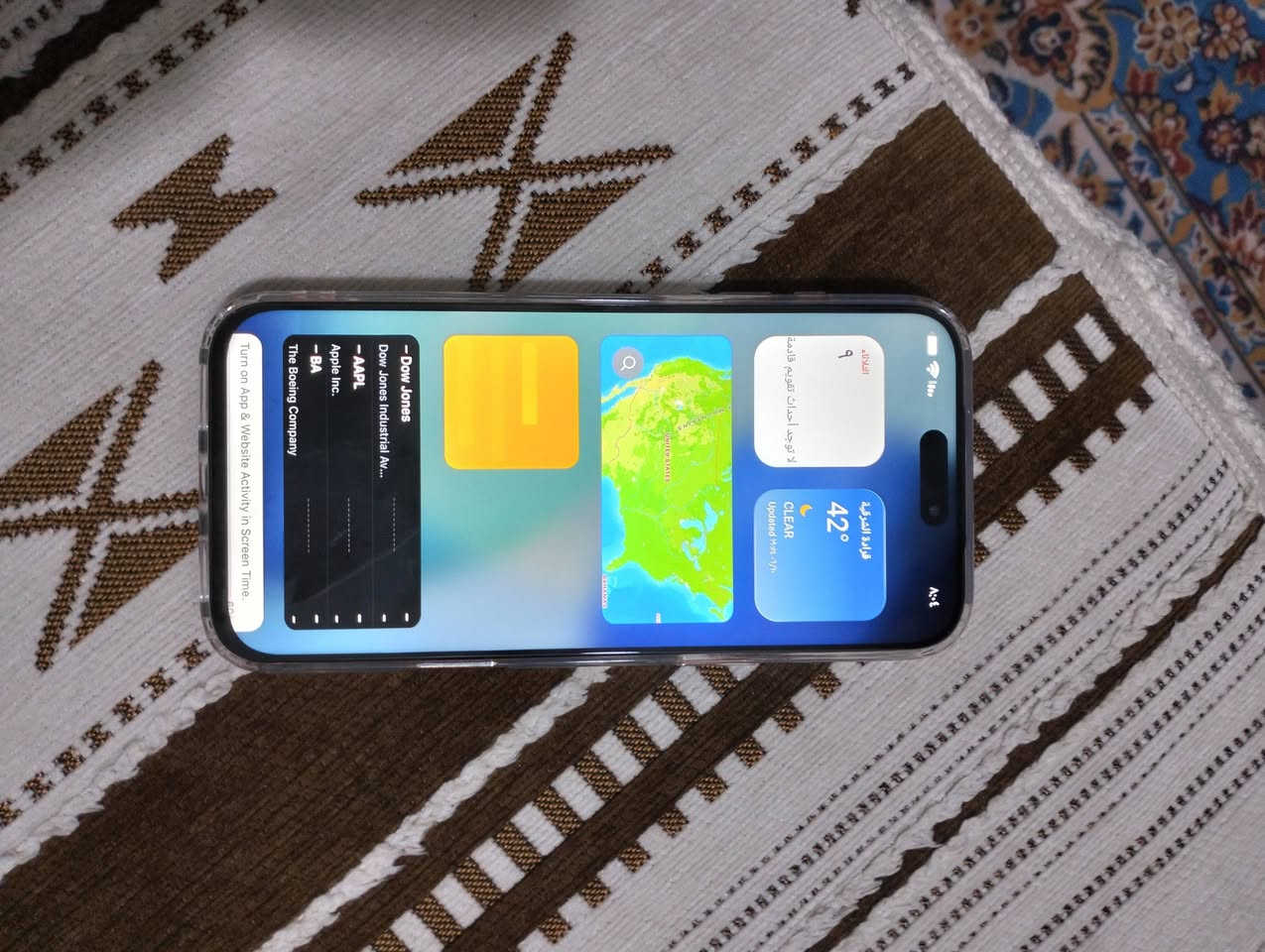 السلام عليكم ايفون 17 برو ماكس شرق اوسط مبدله بي بس كامرات ذاكره 512 رام 32 بطاريه 100 نظام aues السعر 500 وبي مجال بغداد المشتل رقم الهاتف ***********
