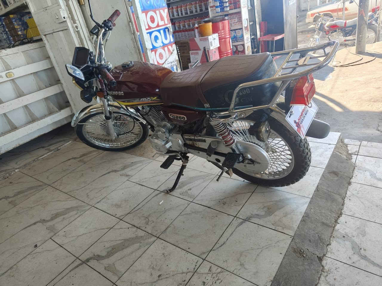 دراجه البيع موديل 2024مابي اي عيب خمس كير مكينه جبير سعر 725بي مجال مكان خانقين ***********
