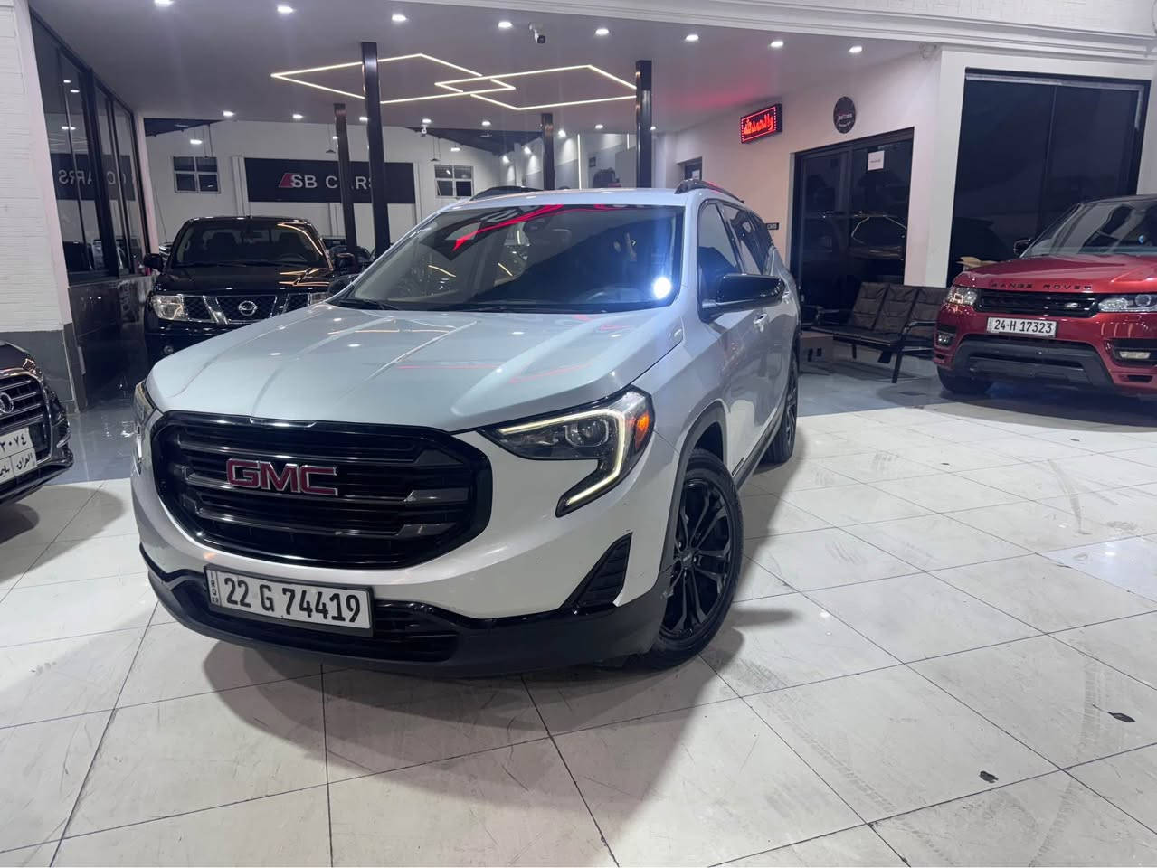 Gmc terrain 2021
سعر بلاشش ١٢٩$🔥 قفل
***********
***********

مواسفات فوول SLE
رادارات ٣٦٠ درجة
بصمة 
تشغيل عن بعد
تحكمات ستيرن
شاشة 
كامره
تحكمات ستيرن
وياله ١٩
❌ضرر بجم سليم بابين يمين و جاملغين خلفي صبغ
أرباكات  سليم و اصلي ما طاك 💯/💯
موجودة 📍اربيل معرض S.B cars
مرقمة اربيل بسمي تحويل و الوكالة نفس اليوم 

0750 333 87 83
0772 488 30 72 أربيل, العراق
