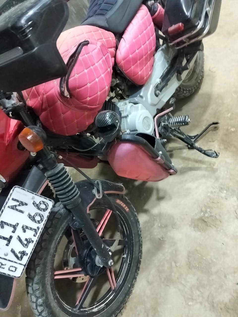 سلام عليكم دراجه بوكسر 2021للبيع رقم بغداد بسمي مجفته شركه سعر 2200 مليونين وميتين بي مجال قليل مكان دراجه ابو غريب الشهداء ***********
