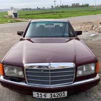 مرسيدس جامبو W126 – موديل 1991 6 سلندر | لون عنابي ملكي ❤️‍🔥  هيبة وفخ...