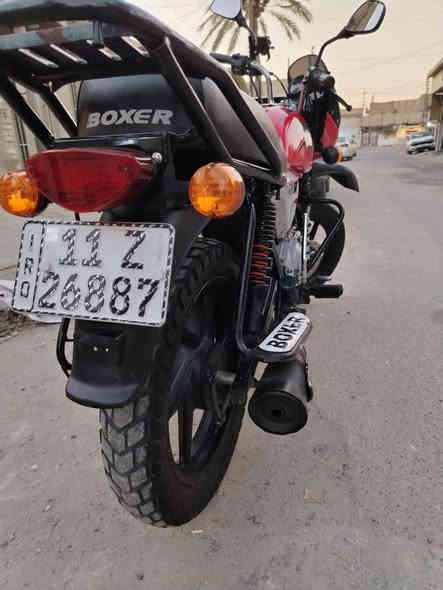 دراجه بوكسر موديل 23 مرقمه بغداد تحويل ثاني يوم  دراجه نضيفه نضافتة 100٪ دراجه مبدله مكينه اصليه من شركت المصفئ قبل 4 اشهر دراجه كامله مابيهاا نقص مكفوله كفاله عامه السعر 2 و 500 وبيها مجال بسيط. مكاني بغداد مدينة الصدر ق 52 
للتواصل: ***********
