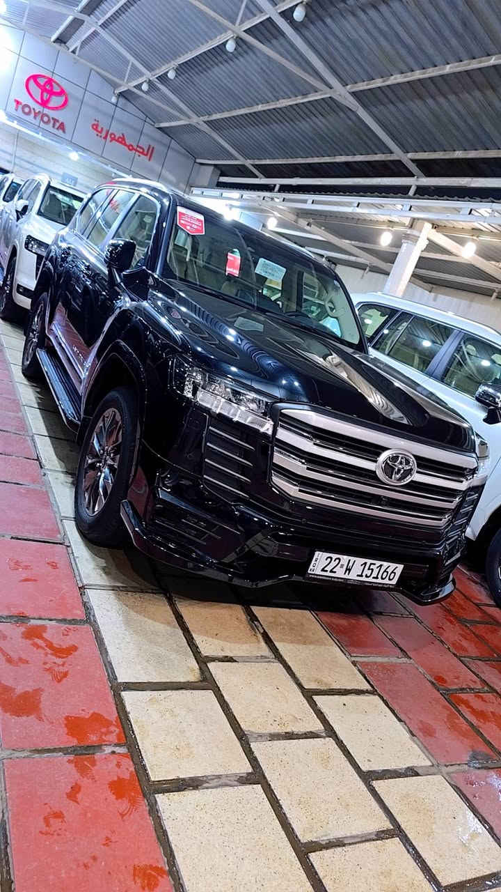 GXR 2025
ماشيه ١٢ مغلفه سياره PPF كامل 

🔸  تويوتا لاندكروز  GXR 

 🔸موديل 2025 🔸

🔸كشنات الامامية كهرباء + تبريد 

🔸كشنات صف الثالث يدوي 

🔸بصمة + تشغيل عن بعد 

🔸فتحة سقف 

🔸ثلاجة 

🔸3 شاشات 

🔸صندوق كهرباء

🔸8 ايرباك 

🔸اضوية led + كشافات 

🔸شاحن لا سلكي 

🔸فول تحكم ستيرن 

🔸تدفئة تبريد قطعتين 

🔸حساس امامي و خلفي 

🔸🔸     مرقم اربيل 🔸🔸 

🟥ضمان احصل الآن على خدمة مجانية لمدة عامين أو 40,000 كم على 

   ***********
