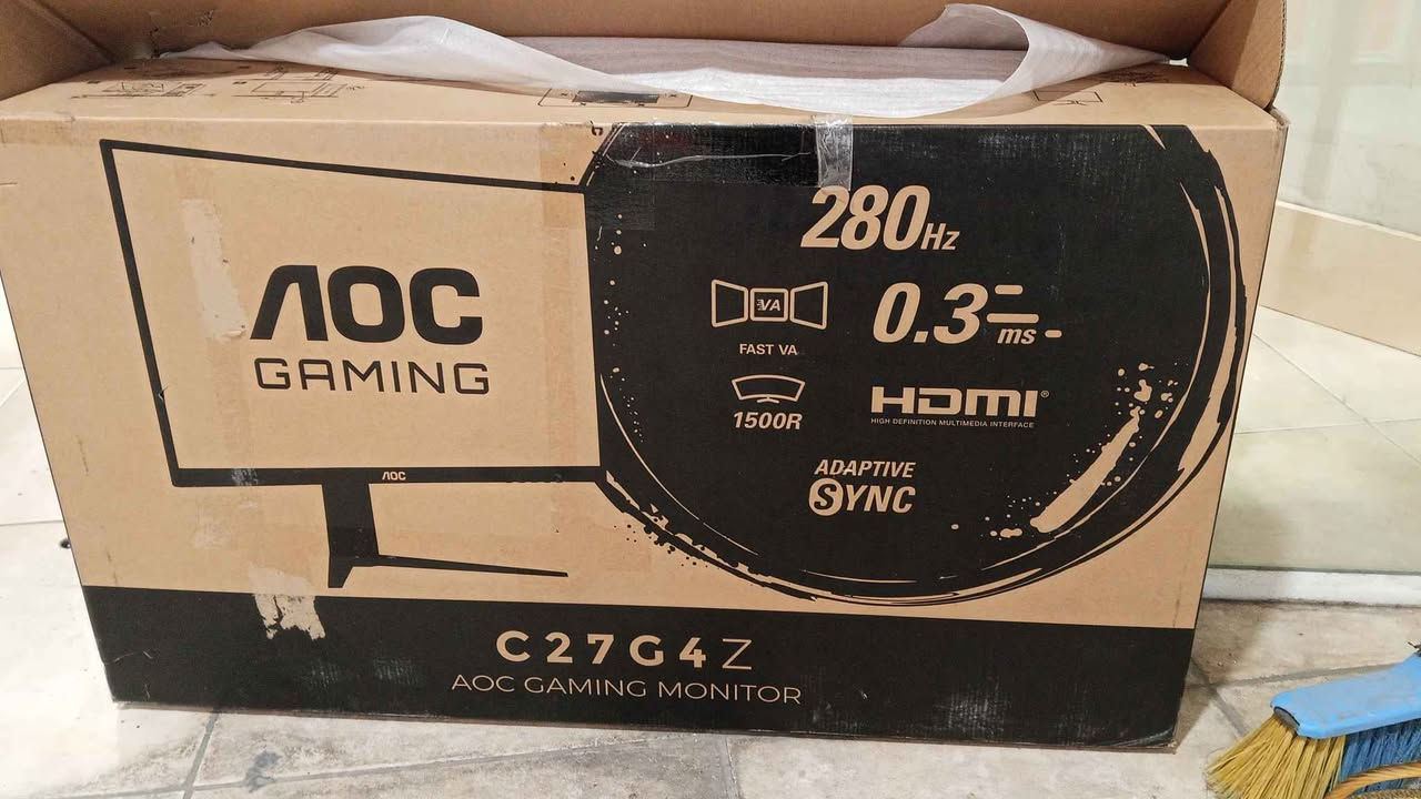 Moniter AOC 280Hz curve 0.3ms 27inch
FastVA karton shti xoy lagala u nrxi 
210 hazar أربيل, العراق


**إذا كنت صاحب هذا الإعلان وتريد حذفه لأي سبب، رجاءا أرسل رسالة إلى الدعم الفني**