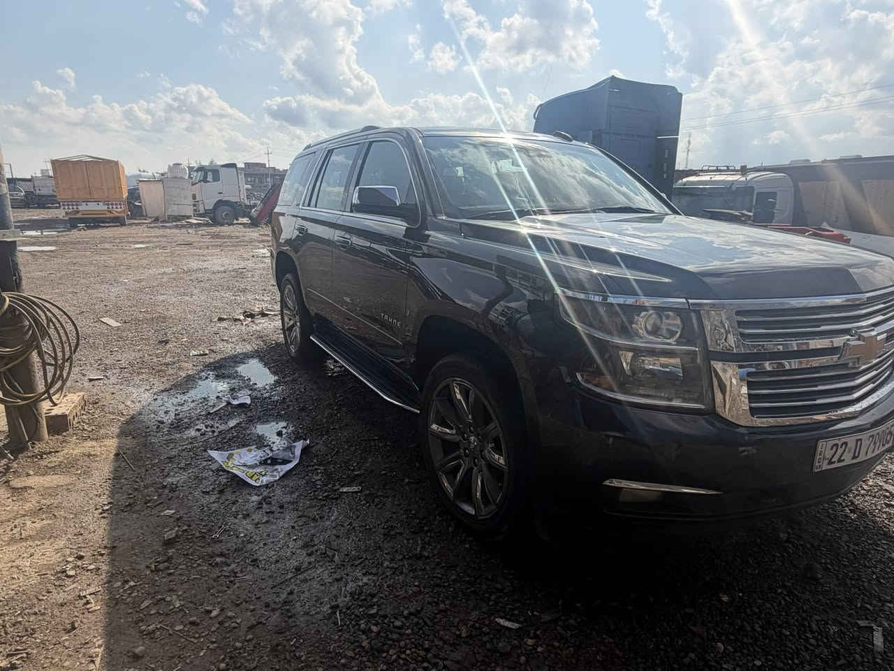 السلام عليكم تاهو خليجي موديل 2017LTZمعروفه تجي فول كلشي بيها بدون صبغ بيها بارد وكم رصعه تطلع خفيفه صبغ بس بالدعاميه كير محرك صدر كهرباء تايرات دواخل كله جديد ومكفول ماشيه 172كيلومتر رقم اربيل دولي تريد وكاله تريد تحويل السعر 37الف مكاني بغداد مجمع بسمايه ***********
