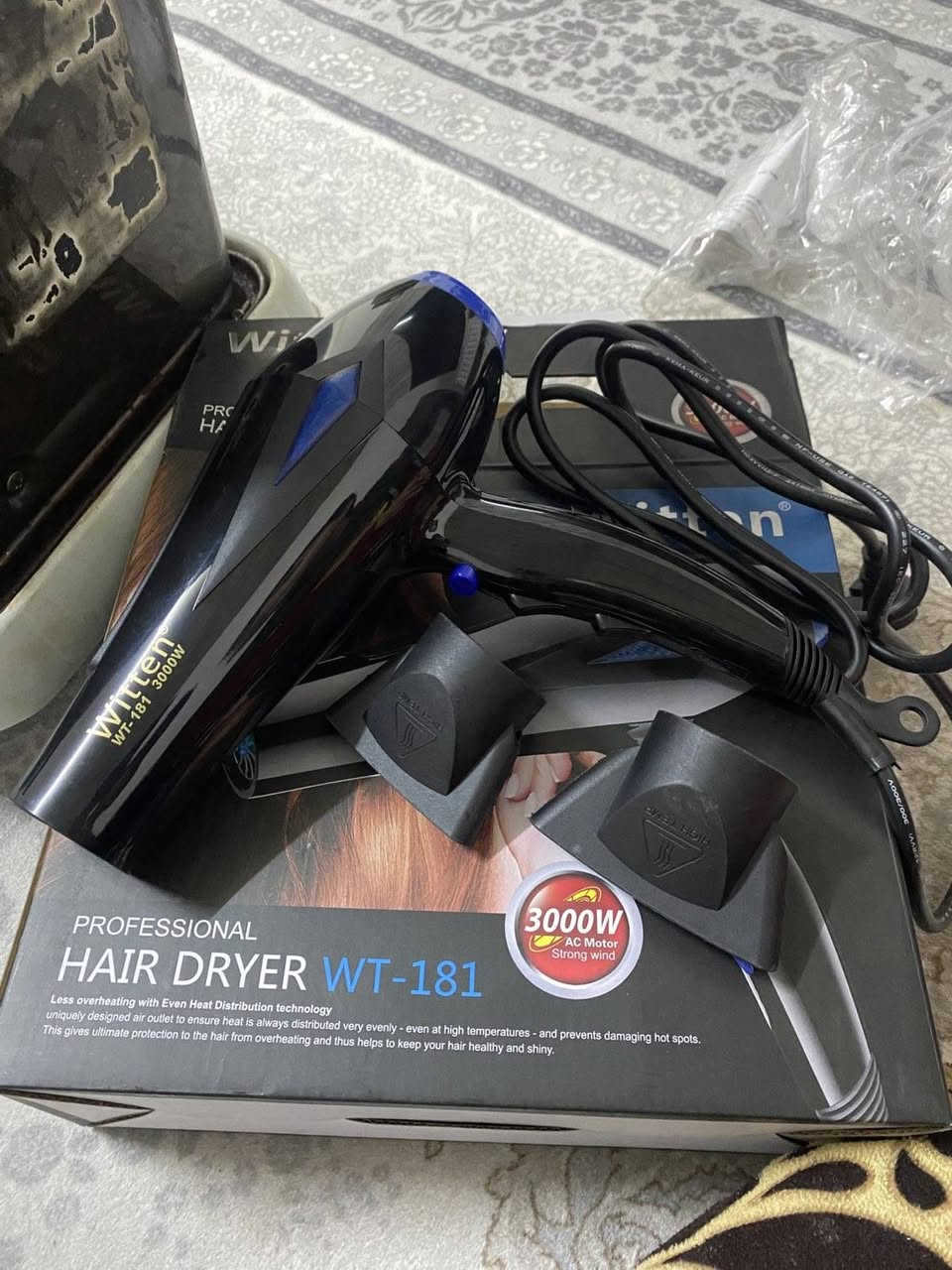 موجفە اسلی مارکەwiteen
3000w
جدید ماستعمل 
وزن ثکیل 
سعر 30
مکان کرکوک
***********
***********
