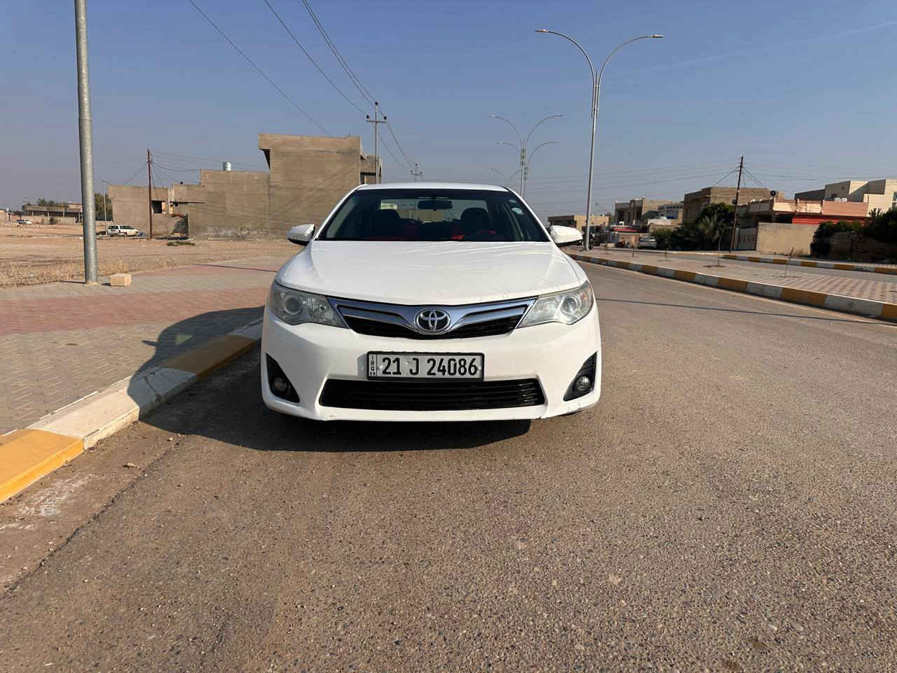 السلام عليكم 
للبيع تيوتا كامري 2013 امريكي 
گير محرك كهربائيات حداديه تبريد تدفئة 
شرط 
ادامة كامله نوزلات بلكات مجاول 
شرط بانزينها على ايدي فقط محسن 
تخم تاير جديد 
ضررها 
باب خلفي عكس السائق مبدل 
چاملغات خلفيه فقط صبغ بدون داخل 
و السونار موجود بالمنشور 
رقمها سليمانيه سنويتها نافذه 
صاحبها موجود و يحول 
مكانها تكريت او العلم 
سعرها قفل 125 قفل
للاستفسار 
***********
محمد
