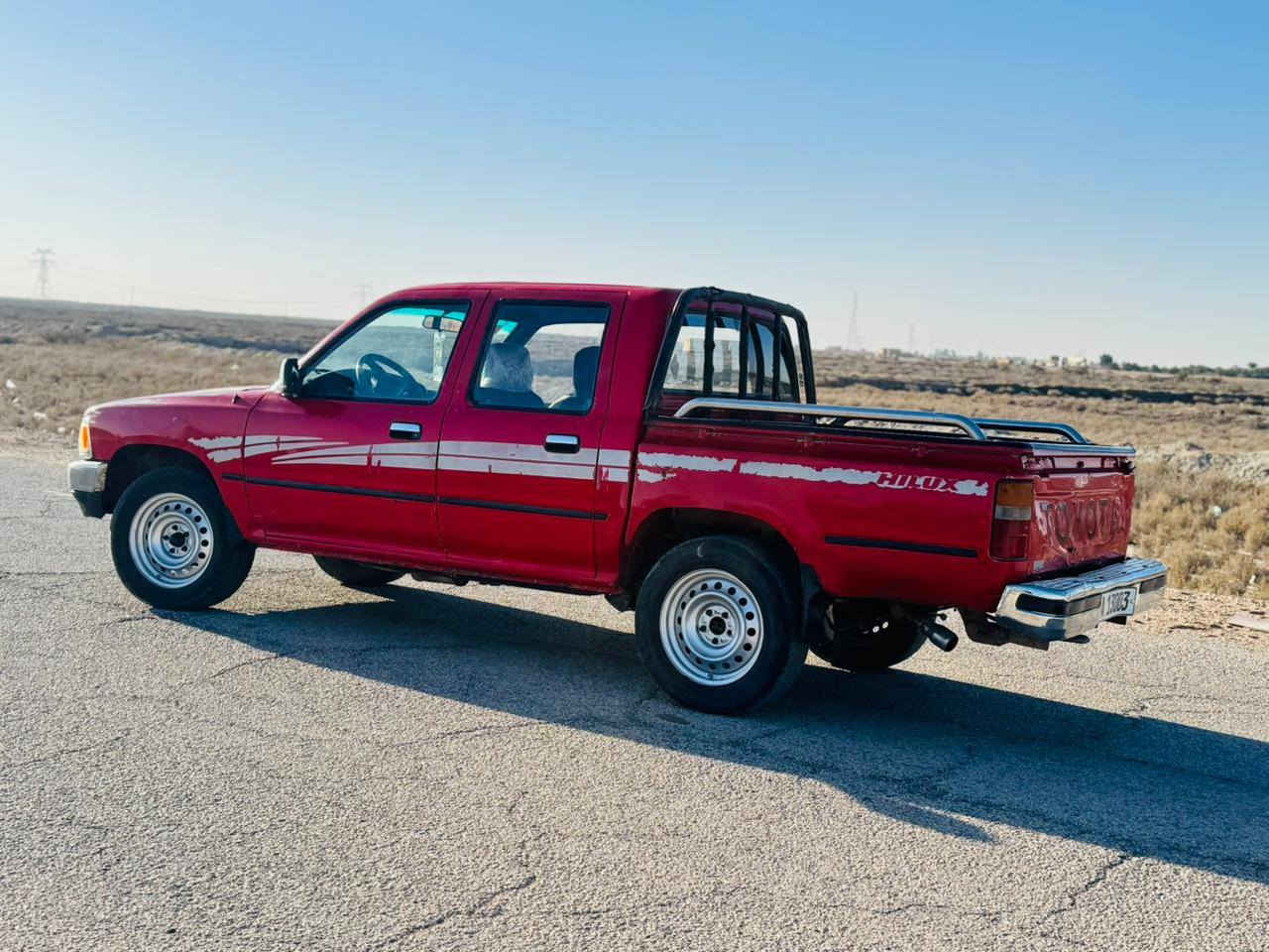 السلام عليكم سياره تويوتا بيكب موديل 92 مثنى تحويل ثاني يوم السعر 53 وبيها مجال بيه خيط بخار قليل كلش حداديه جديده تخم تأير جديدرقم الهاتف ***********
