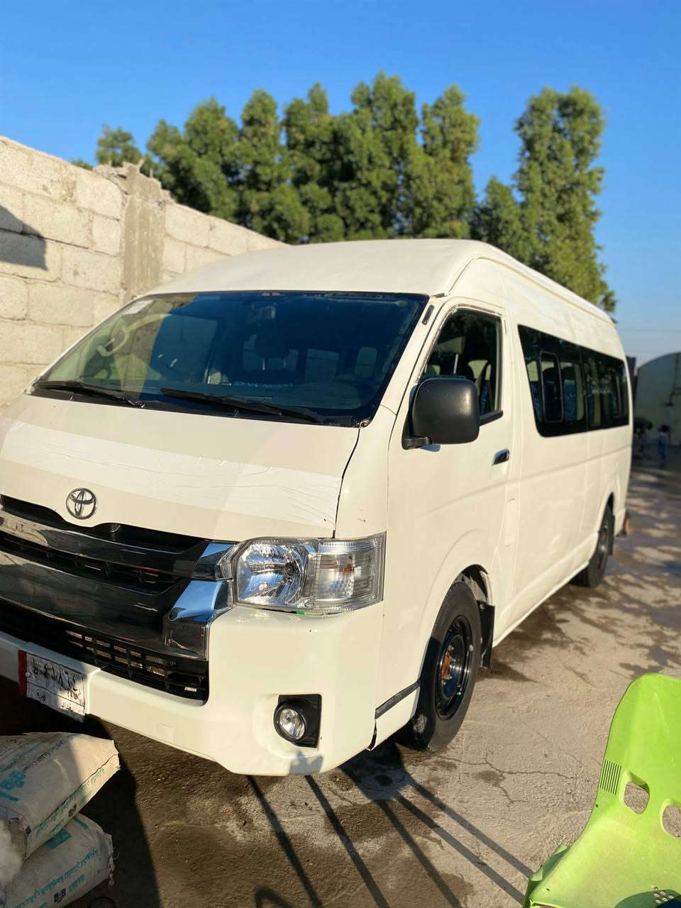 سلام عليكم
هايسه 2015
للبيع رقم بغداد 
سياره خير من الله دوشمه تخم تاير 
مكينة كير اكسن كله مكفول 
اني مكفل بلنشر ***********
السعر 235
