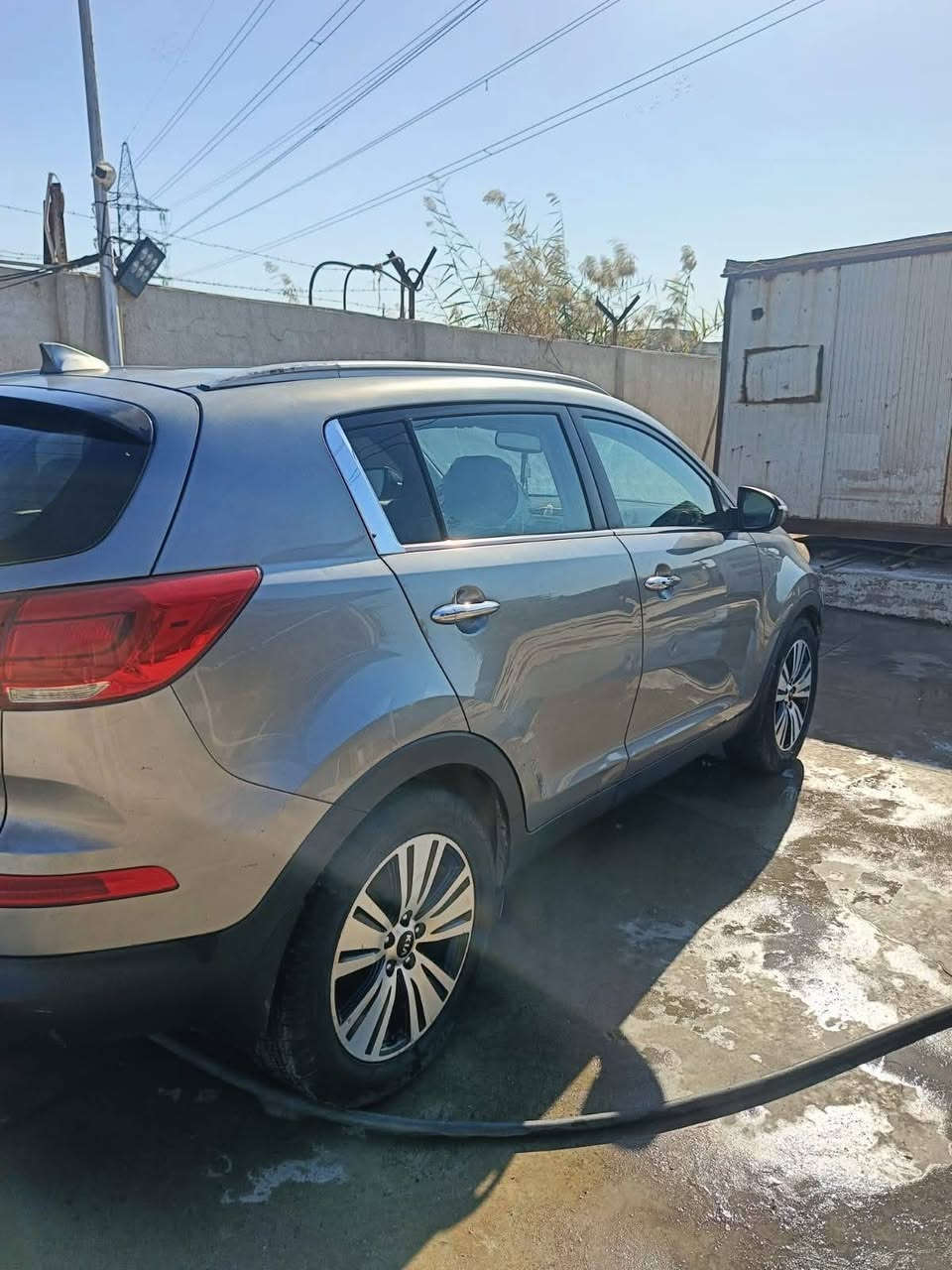 كيا سبورتج 2015 وارد امريكي حادثها چاملغ امامي جهه السائق ،، محرك 2400 رقم بغداد السعر 135 بيها مجال مكانها بغداد حي آور ،،***********
