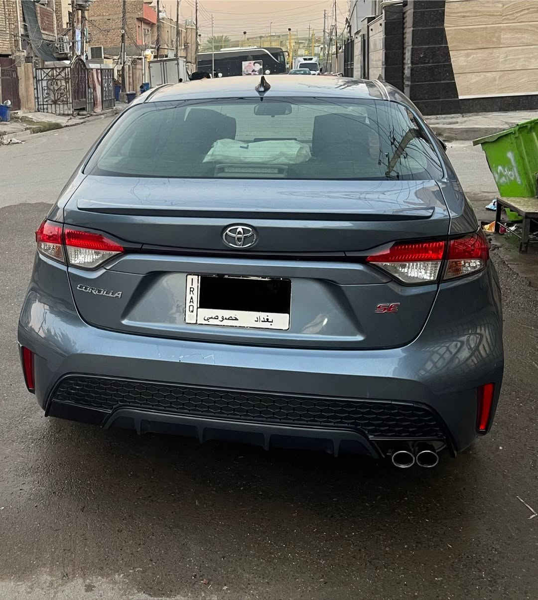 السلام عليكم كورولا موديل 2021 ياباني تقرير غرق جايه شغالة من امريكية مواصفات SE  معروفه مواصفات هذا النوع  عداد 62 الف السيارة جديدة جداً مال بيت بيها مكانين بارد بسبب نقل السيارة من عمان الى العراق فقط لاضربة ولاتصليح مكان السيارة بغداد السعر 165 ورقة تحياتي للجميع الاتصال على صاحب السيارة ***********
