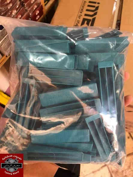 توفر لدينا فواصل سيراميك فحل + نثية 1.5 ملم و2 ملم
الحجز حصرا على واتساب الصفحة

جملة ومفرد باسعار تنافسية
متوفر توصيل لكل محافظات العراق
ارقام المبيعات: 0774 666 9650
