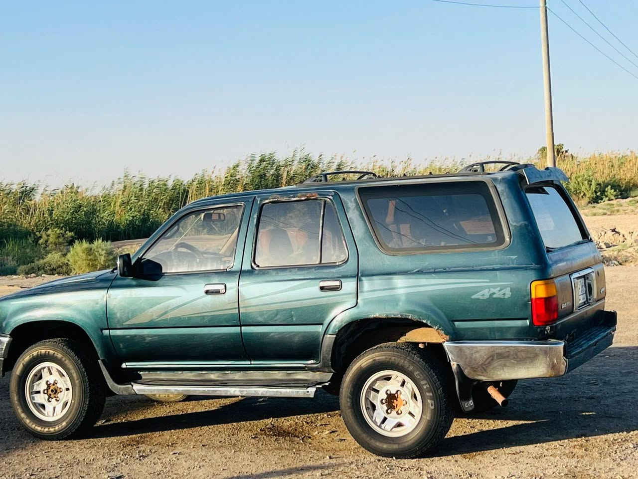 فور رنر موديل 1994ستيرن بلاد سياره بلاد مامصبوغه بيه ضربه جاملغ الخلفي عكس السائق بامريكه وارد امريكي محرك بلادي كاض بي بكن رقم نينوه مشروع وطني بسمي  مكانه ذي قار قضاء الفجر سعره 32ورقه وبيه مجال بسيط


**إذا كنت صاحب هذا الإعلان وتريد حذفه لأي سبب، رجاءا أرسل رسالة إلى الدعم الفني**