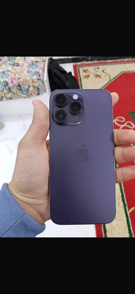 أيفون 14 برو ماكس 
ماستر شرق اوسط نموذج A بنفسجي 256 
الضرر فقط فطر بالضهر 
السعر ٧٥٠ قفل مابيه مجال وعمله


**إذا كنت صاحب هذا الإعلان وتريد حذفه لأي سبب، رجاءا أرسل رسالة إلى الدعم الفني**