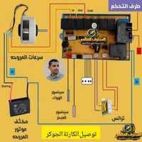كارتة الجوكر • توصيل كهرباء • سرعات المروحة