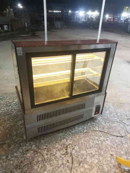 عارضة كيك مرمر
السلام عليكم من رخصة الادمن عارضه كيك تركي
قياس عرض متر و20
ثلاثة طوابق
العنوان بغداد جسر ديالى الكرغوليه خلف محطة الوقود شارع ماركة الهدي قرب ملعب تارتان
الاستفسار الاتصال *********** علمنا بيه وتساب
