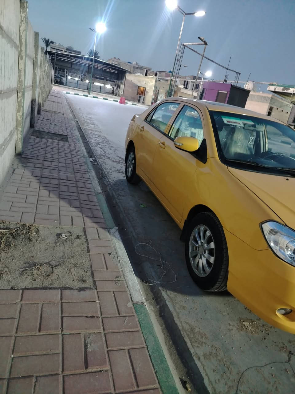 السلام عليكم بيوايدي جي ثري موديل 13 مكفولة عده هلالات خلفيه معمرات كير محرك مكفولات صدر امامي خلفي كله جديد  السيارة بسمي رقم كربلاء مصفرة هيئة وغرامة السعر 60 مكان السياره بغداد الشعب ***********
