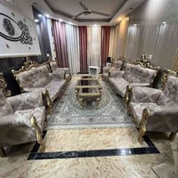 تخم رائسي يتكون من عشره مقاعد نظافه بمعنه كلمه   ومعه طبلات عدد3 جام م...