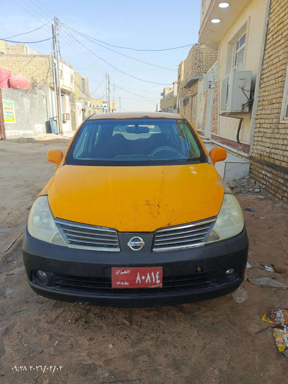 نيسان فيرسا موديل 2009
للأستفسار الرقم ***********
الناصرية زديناويه 
السعر 35 ورقه وبيه مجال
